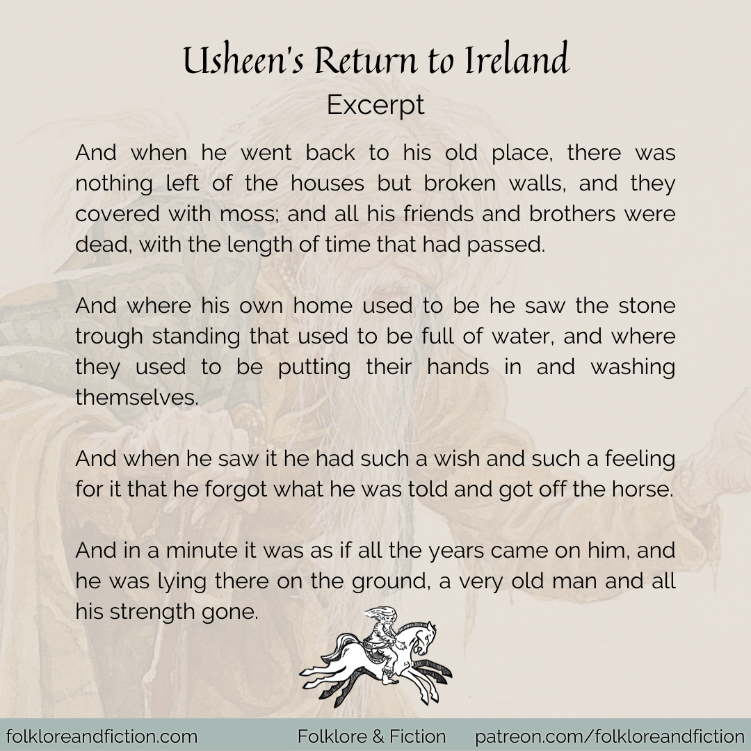 Usheen's Return to Ireland Meme 1