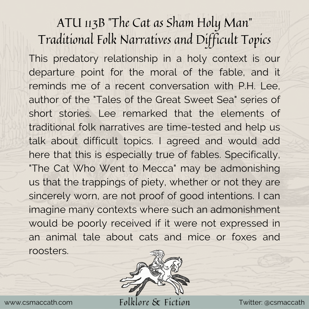 ATU 113B The Cat as Sham Holy Man 03