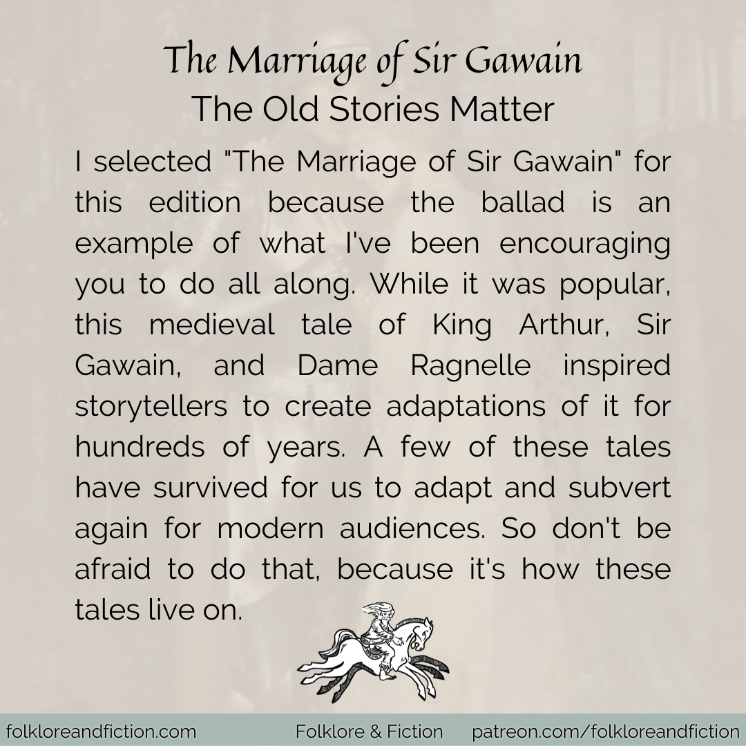 The Marriage of Sir Gawain Meme 3