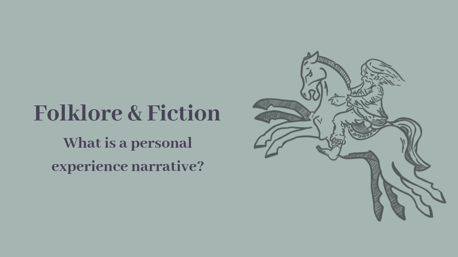 What is a personal experience narrative? What is a personal experience narrative?