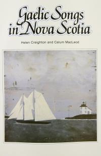 Gaelic Songs in Nova Scotia Cover