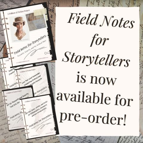 Field Notes for Storytellers Pre-Order Graphic