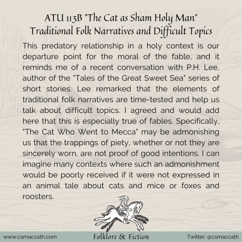ATU 113B The Cat as Sham Holy Man 03 ATU 113B The Cat as Sham Holy Man 03