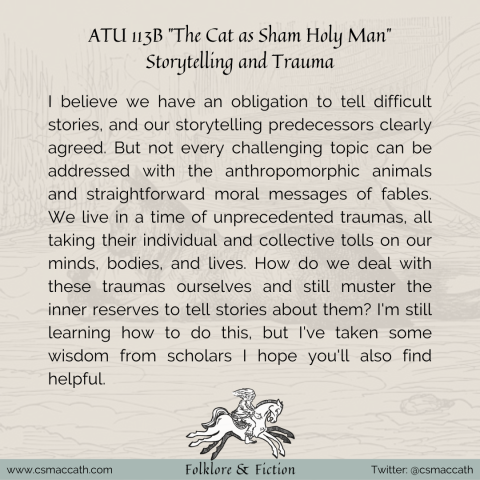 ATU 113B The Cat as Sham Holy Man 04 ATU 113B The Cat as Sham Holy Man 04