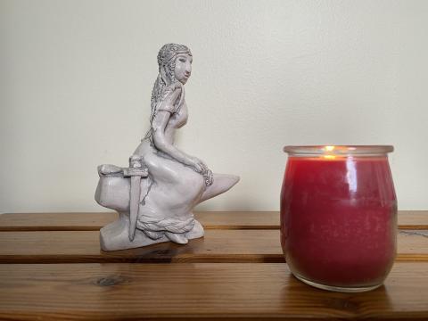 Brigid and Candle