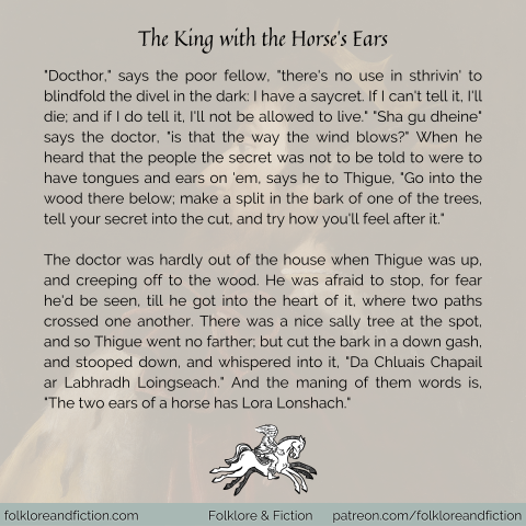 The King with the Horse's Ears Meme 1 The King with the Horse's Ears Meme 1