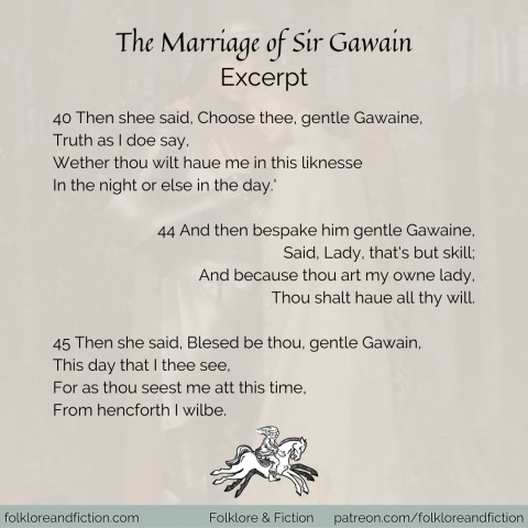 The Marriage of Sir Gawain Meme 1 The Marriage of Sir Gawain Meme 1