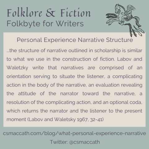 Folkbyte Personal Experience Narrative 2