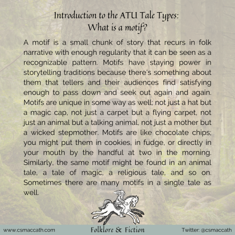 Introduction to the ATU Tale Types 1 Introduction to the ATU Tale Types 1